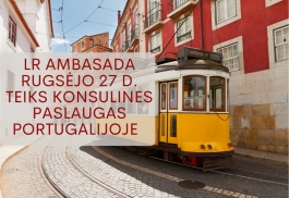Konsulinė misija į Portugaliją 2021