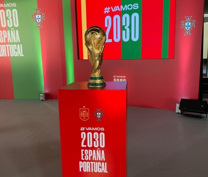 Portugalija ir Ispanija sieks kartu surengti 2030-ųjų Pasaulio taurę