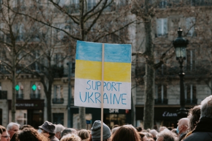Portugalijos gatvėse apie 15 tūkst. žmonių išreiškė palaikymą Ukrainai 