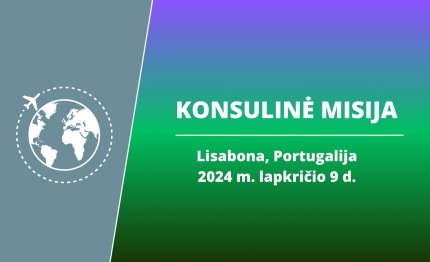 Konsulinė misija Portugalijoje, Lisabonoje 2024 lapkričio 9 d.
